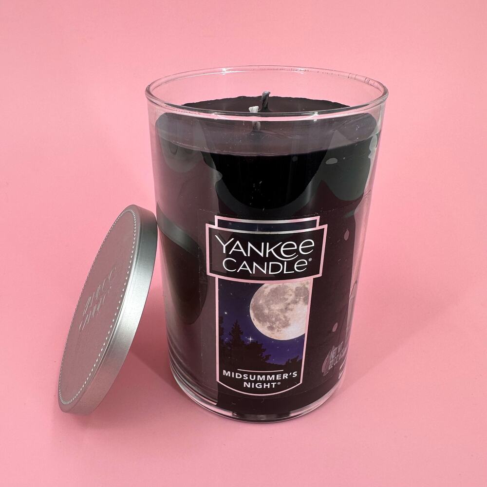 Midsummer's Night Yankee Candle Large 2 Wick Tumbler Jar Candle 22 oz